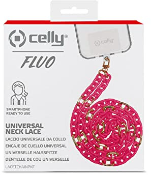 CELLY LACET CHAIN PINK FLUO