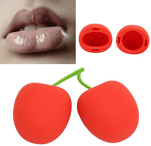 Kirschförmiger Lippen Booster für schnelle Rundung | Silikon Lip Plumper Enhancer zur natürlichen Lippenvollung | Makeup Accessory für Ober- & Unterlippe
