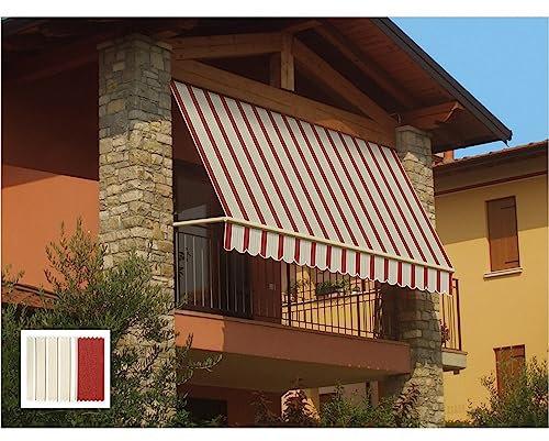 1PEZZO TENDA DA SOLE A CADUTA cm.300 x H.250 - beige chiaro