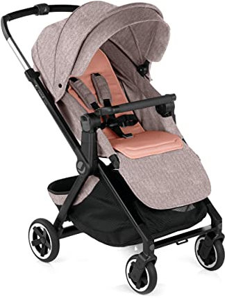 Jané Newel, Carrito Bebé, de Nacimiento a 15 kg, Cochecito Aluminio, con Bolso y Plástico de Lluvia, Plegado Compacto