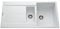 Astini Quadro 1.5 Bowl Granite White Reversible Kitchen Sink & Waste