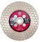 FOCSTOL Diamond Cutting Disc - 115mm Grinding Disc with M14 Flange for Porcelain Ceramic Tile Marble Granite Artificial Stone
