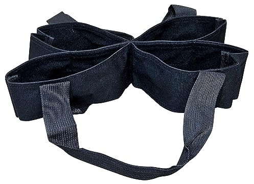 Acclaim Texas Ladies Economy Classic Four Bowls Black Nylon Carrier Designed to Fit Up to Size 2 Bowls for Indoor & Outdoor Bowling