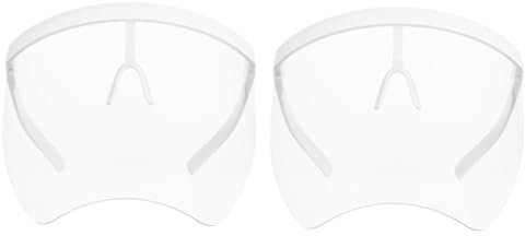 ABOOFAN 2 pcs sun riding goggles clear sports sunglasses goggle sunglasses visor anti- fog mirrored lens safety Protection protective for sunglasses goggle