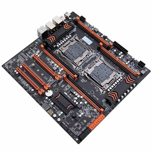 SIMPLETEK - Compatible Motherboard X99 DUAL-F8D LGA2011-3 EATX Chipset C612 | Dual CPU| 8 X DDR4 | Without Integrated Video Card
