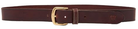WRANGLER - Gürtel Herren - 100% Leder - West Belt - Schwarz