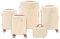 Convector Set Quattro Trolley + Beauty Case Da Viaggio, Valigie Rigide in 5 Dimensioni Con Ruote Girevoli a 360 °, Lucchetto TSA e Struttura in ABS Doppio Strato, Antigraffio e Antiurto