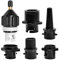 Adapter für aufblasbare Pumpen, Adapter für aufblasbare Bootspumpen - Herkömmlicher Luftpumpenadapter,Herkömmliche starke Abdichtung, Bootspumpenadapter, auslaufsichere Pumpendüsen für Paddle-Board-Bo