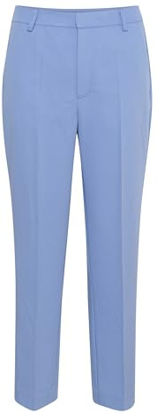 KAFFE Pants Suiting KAsakura Damen Hose Business Elegant High Waist Anzughose Büro Freizeithose mit Taschen Ebb and Flow 36