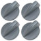 Lot de 4 boutons de rechange pour sèche-linge 8182050 compatibles avec les modèles 46197020742, B008DJY61, AH885408, etc