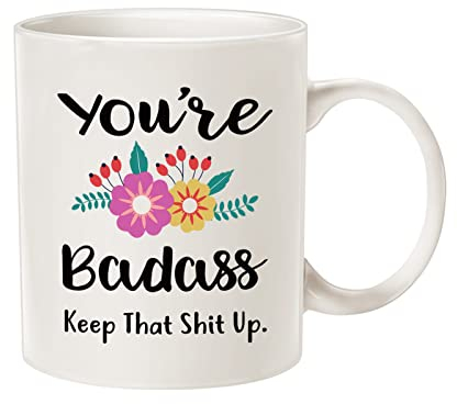 This Funny Saying Coffee Mug Christmas Gifts, Unique Family and Birthday Present Porcelain Cup White 11 Oz