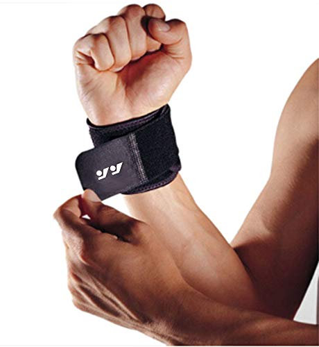 Handgelenkbandage für Ganglion-Zyste, Arthritis, Karpaltunnel, atmungsaktive Sport-/Fitness-Handgelenkstütze, für linke und rechte Hand Mann und Frau (schwarz-2 Pack)