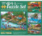 Bits and Pieces - 1000 Piece Jigsaw Puzzle for Adults - River Escapades 4-in-1 Multi-Pack Set - 1000 pc Country Water Scene Jigsaw by Artist Mary Thompson
