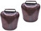 HEALLILY 2 Stücke Kuhglocke Ziegenglocke Klingelglocke Hängende Glocke kleine Antike Eisen Glocke 4,5 x 3,7 x 2,8 cm 37g