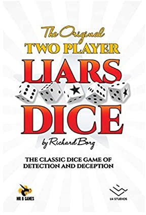 Mr. B Games Liars Dice 2 Player Edition Brettspiel
