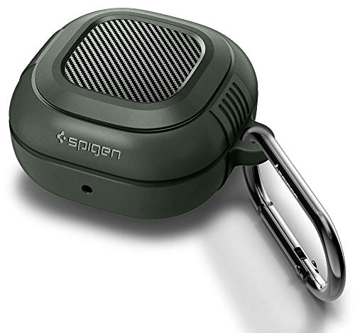 Spigen Rugged Armor Case Compatible with Samsung Galaxy Buds 2 Pro/Buds 2/Buds Pro/Buds Live - Military Green