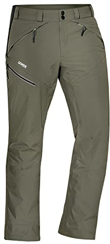 Uvex ADA 17581 Outdoorhose - Männer-Regenhose mit Mesh-Futter - Grau - 46