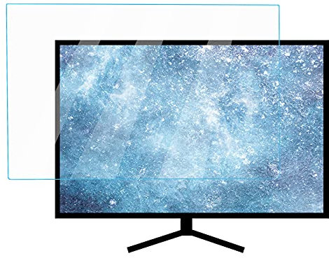 ZLSD Protecteur D'écran TV 37-40 Pouces Anti-lumière Bleue, Haute Définition, Anti Rayures Et sans Bulles Anti-Rayures Ultra Clear Screen Protector Soulager La Fatigue Oculaire,HD-39inch(863x485MM)