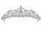 Frauen Kristall Krone Mädchen Strass Tiara Stirnband Prinzessin Königin Haarschmuck Für Hochzeit Junggesellinnenabschied Geburtstag Prom Brautdusche Weihnachten Halloween Kostüm