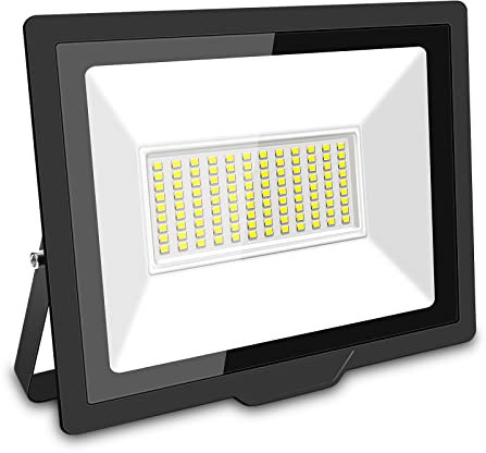 Willpower Projecteurs LED Extérieur 75W 7500LM Spot LED Extérieur Blanc Froid 6000K IP66 Etanche Eclairage Exterieur Lumière de Sécurité LED pour Jardin Patio Garage Terrasse Maison