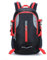 nanologi Fahrradrucksack, Wanderrucksack Nylon Reiserucksack, Wasserdicht Sportrucksack, Rucksack für Damen Herren bei Radfahren, Radreise - Schwarz