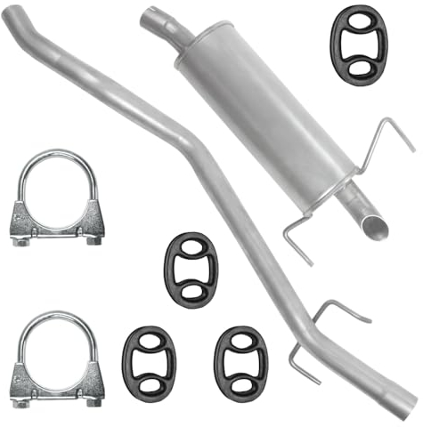 Polmo Schalldämpferset Auspuffanlage Auspuff für Opel Astra 3 III H Kombi 2004-12/2009 1.9 CDTI