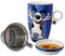 Teetasse mit Deckel und Sieb Rock On Ed Heck - Pop Art