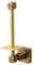 WHESAZYP Towel Rails, Toilet Paper Holder Cover Antique Brass Bathroom Tissue Roll Bar Wall Mounted, Brushed Bronze