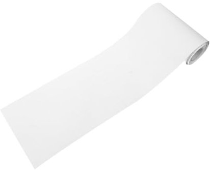 CRILSTYLEO Skirting Board Trim Plastic Self Adhesive Baseboard Trim Floor Corner Wall Base Sticker Flexible Decorative 5m