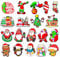 NIEEKRUN Schuh Dekoration 19 Stücke Grinch Weihnachts Schuh Blume Elch Schneemann Schuhanhänger PVC Shoe Charms für Clog Schuhe, Krokodilschuhe und Geschenke für Erwachsene, Jungen und Mädche