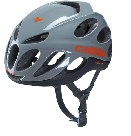 CATLIKE 7100300027 - Straßenhelm Vento MIPS Größe S (52-54 cm) Leistung, Sicherheit und Komfort auf jedem Kilometer, Grau/Schwarz