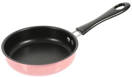 Padella antiaderente con padella Eomelette Wok e design ribaltabile, rosa