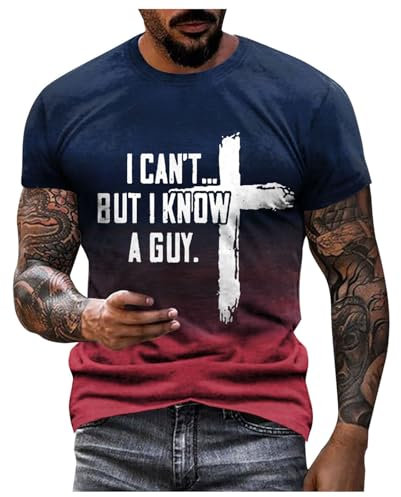 Short Sleeve T Shirts for Men Breathabal Quick Dry Performance Sports Gym Tops UV Sun Protection Tee Shirts for Workout Running Shirts Men XXXL Men s Tops with Chest Pockets Sale (Dark Blue, M)