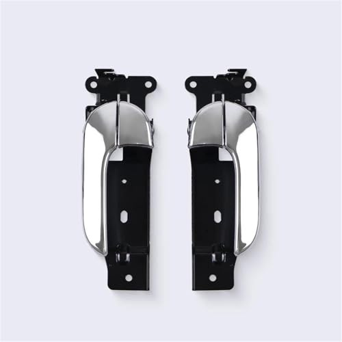 YFBH Manijas De Puerta Interior Cromadas para Kia para Carnival 2001-2006 Juego De Reemplazo De Manija De Puerta Interior Izquierda Y Derecha Manijas Interiores(1 Juego 2 Piezas)
