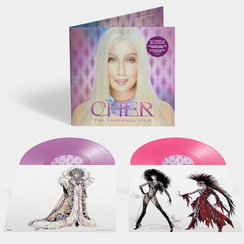 Cher, Neues Album 2025, The Farewell Tour, Hot Pink & Purple Doppelvinyl, 2 LP [Vinyl LP]