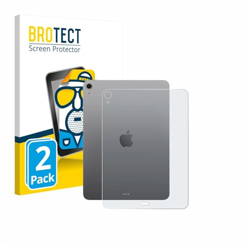 BROTECT Schutzfolie für Apple iPad Air 11 M4 2026 | (Rückseite) 2 Stück Entspiegelnder Displayschutz Made in Germany Matte Displayschutz-Folie Anti-Reflex Einfache Montage