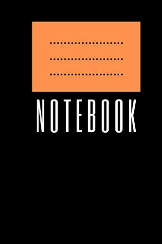 Notebook - Standard Black: Standard Notebook, Journal, Diary (110 Pages, Blank, 6 x 9)