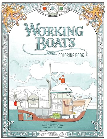 Working Boats Coloring Book
