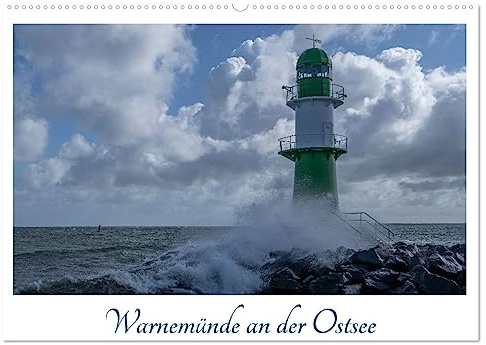 Warnemünde an der Ostsee (Wandkalender 2026 DIN A2 quer), CALVENDO Monatskalender: Warnemünde Seebad der Hansestadt Rostock (CALVENDO Orte)