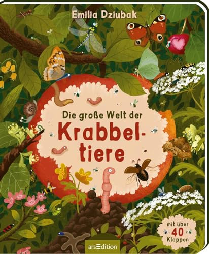 Die große Welt der Krabbeltiere: Mit über 40 Klappen | Entdeckerspaß für Kinder ab 3 Jahren