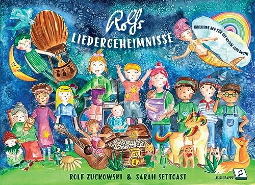 Rolfs Liedergeheimnisse: Tönendes Buch. Bilderbuch