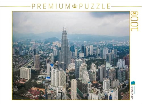 CALVENDO Puzzle Blick über Kuala Lumpur | 1000 Teile Lege-Größe 64 x 48 cm Foto-Puzzle für glückliche Stunden