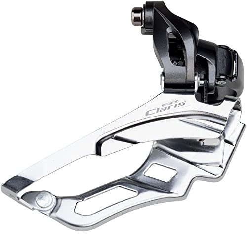 Shimano Umwerfer Claris FD-R2030 8-Fach Schelle hoch 34,9 mm, mit Adapter 31,8/28,6 mm, EFDR2030X