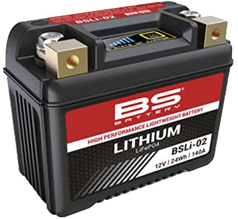 Motodak Batterie BS Battery BSLI-02 Lithium