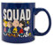 Silver Buffalo Peanuts Squad Keramikbecher, 1 Stück, Schwarz