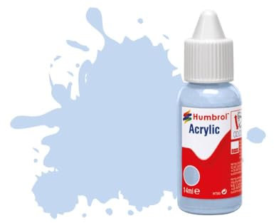 Humbrol Db0044 Peinture Acrylique NO44 Bleu Pastel Mat