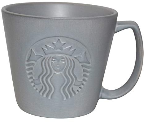 Starbucks Gray Stone Mug - Taza (355 ml), color gris