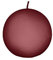 Wiedemann 4X Kugelkerze lackiert Velvet 80mm (Bordeaux)