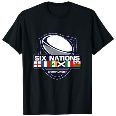 Seis Naciones de Rugby Camiseta