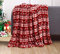 Elegant Comfort Velvet Touch Ultra Plüsch Weihnachten Urlaub Bedruckte Fleece-Überwurf/Decke - 127 x 152,4 cm (Doppelhirsch)